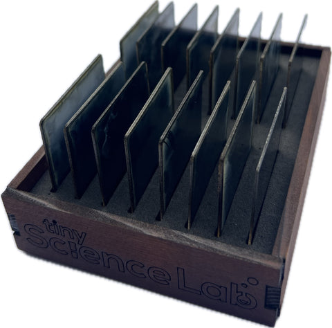 Class Set (8 Pairs) Polaroid Light Filters in Timber Caddy with Foam Insert