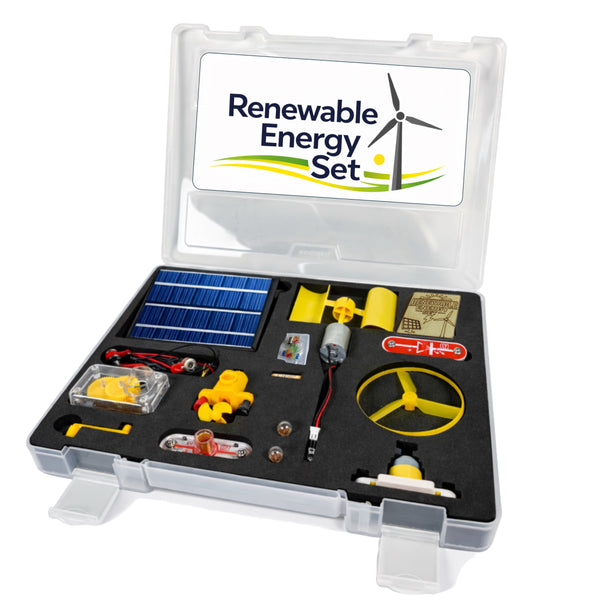 Renewable Energy Set - Solar , Wind , Water , Hand Generator