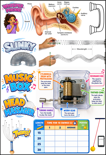 The Second Score of Toys - 20 Toys for the Online Live Zoom Lessons Tiny Science Lab