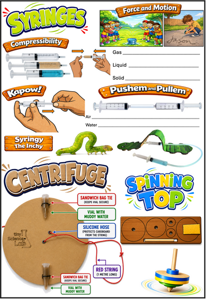 The Second Score of Toys - 20 Toys for the Online Live Zoom Lessons Tiny Science Lab
