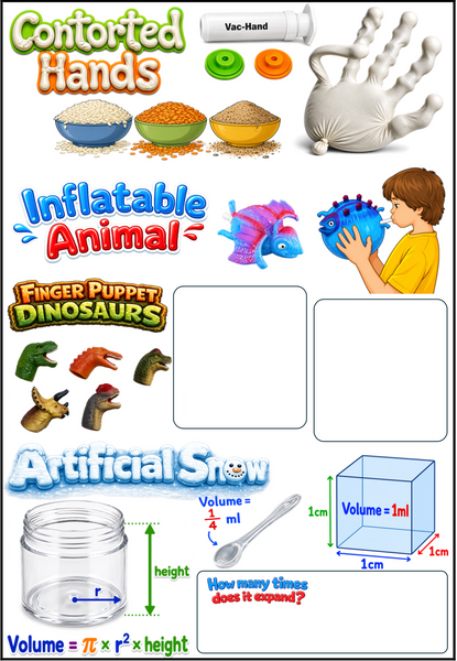 The Second Score of Toys - 20 Toys for the Online Live Zoom Lessons Tiny Science Lab