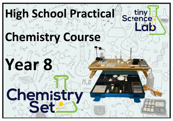 Year 8 High School Practical Chemistry Course Workbook - Digital PDF Download Document