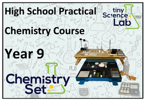 Year 9 High School Practical Chemistry Course Workbook - Digital Download PDF Document