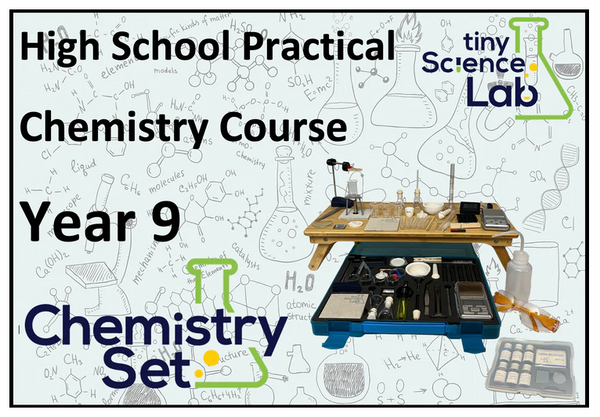 Year 9 High School Practical Chemistry Course Workbook - Digital Download PDF Document