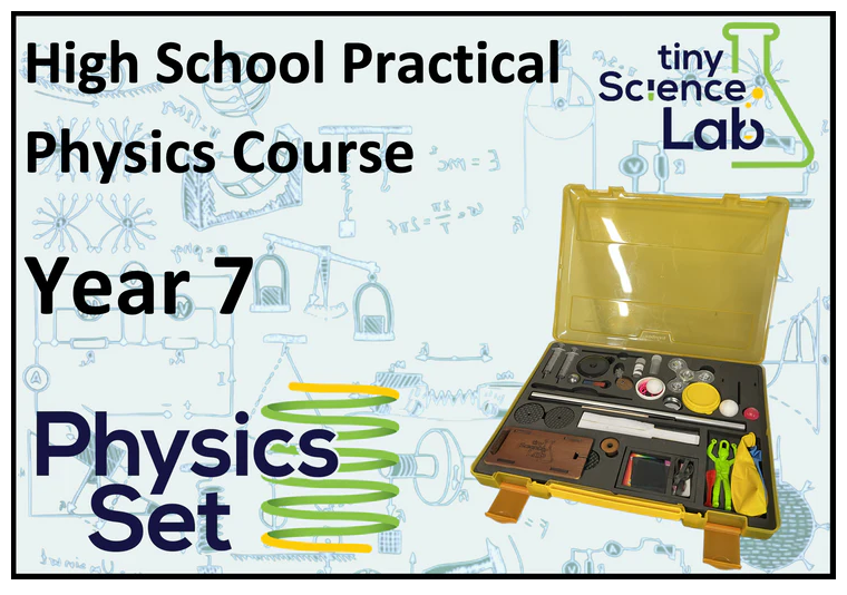 Year 7 High School Physics Course Workbook - Digital PDF Download