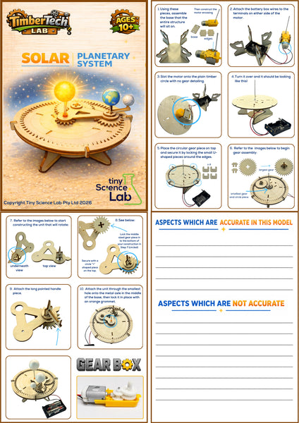 Ages 10 to 13 - Cheaper Buy The Dozen - Timber Tech Lab - STEM Science Kits - Tiny Science Lab