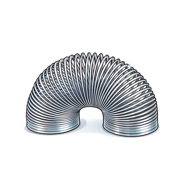 Slinky metal spiral spring