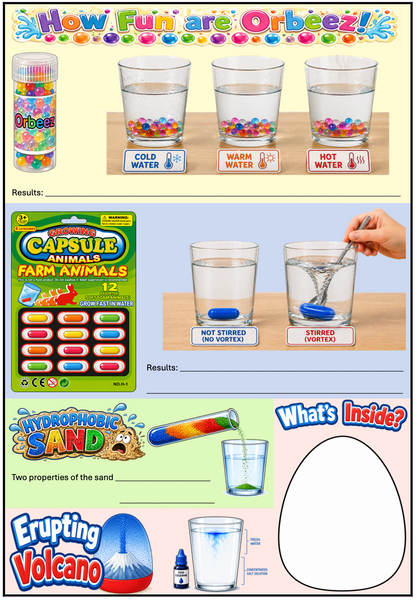 A Score of Toys - 20 Toys for the Online Live Zoom Lessons Tiny Science Lab
