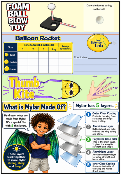 A Score of Toys - 20 Toys for the Online Live Zoom Lessons Tiny Science Lab