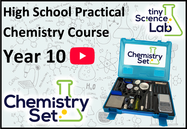 Year 10 High School Practical Chemistry Course Workbook - Digital Download Document