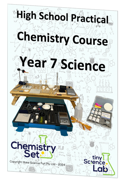 Year 7 High School Chemistry Course Workbook - Digital Download Document