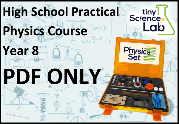 Year 8 High School Physics Course Workbook - Digital PDF Download