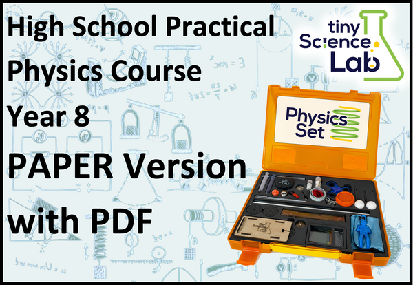 Year 8 High School Physics Course Workbook - Digital PDF Download