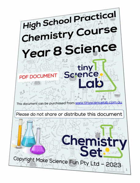 Workbook - Year 8 High School Practical Chemistry Course - PDF Document