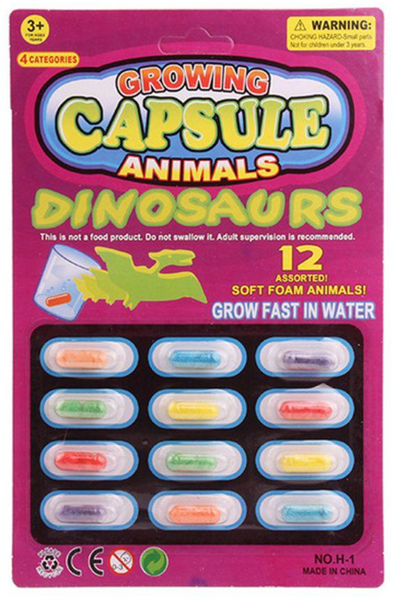 Growing Capsule Animals