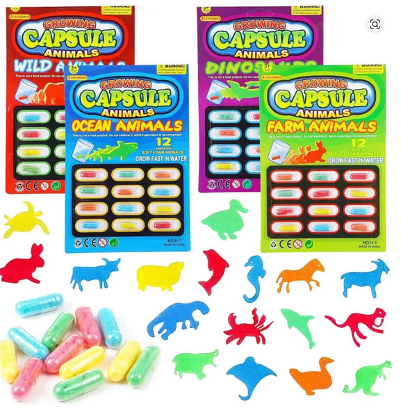 Growing Capsule Animals