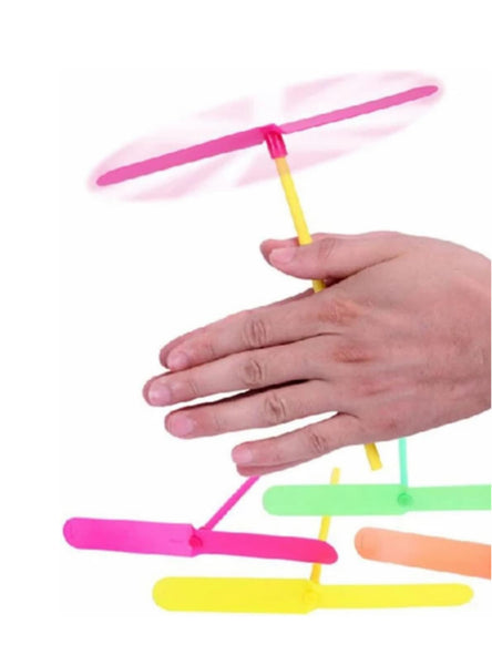 Hand helicopter flyer