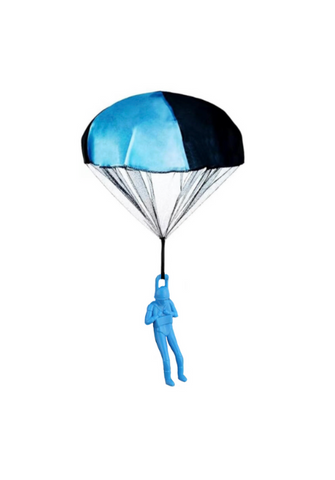 Parachute Man Toy includes Lesson Downloads PDF file