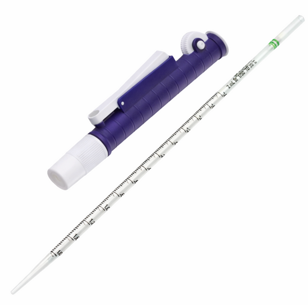 Roller Pipette Pump (2ml), Pipette (2ml) for volumetric analysis and titration burette
