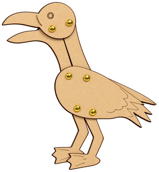 Seagull Cardboard Construction (includes split pins)