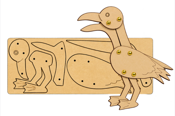 Seagull Cardboard Construction (includes split pins)