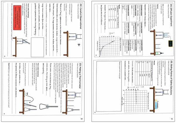 Year 7 High School Chemistry Course Workbook - Digital Download Document