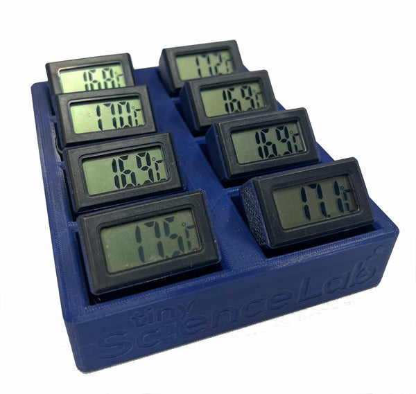 Class Set Digital Thermometers - Includes Storage Tray