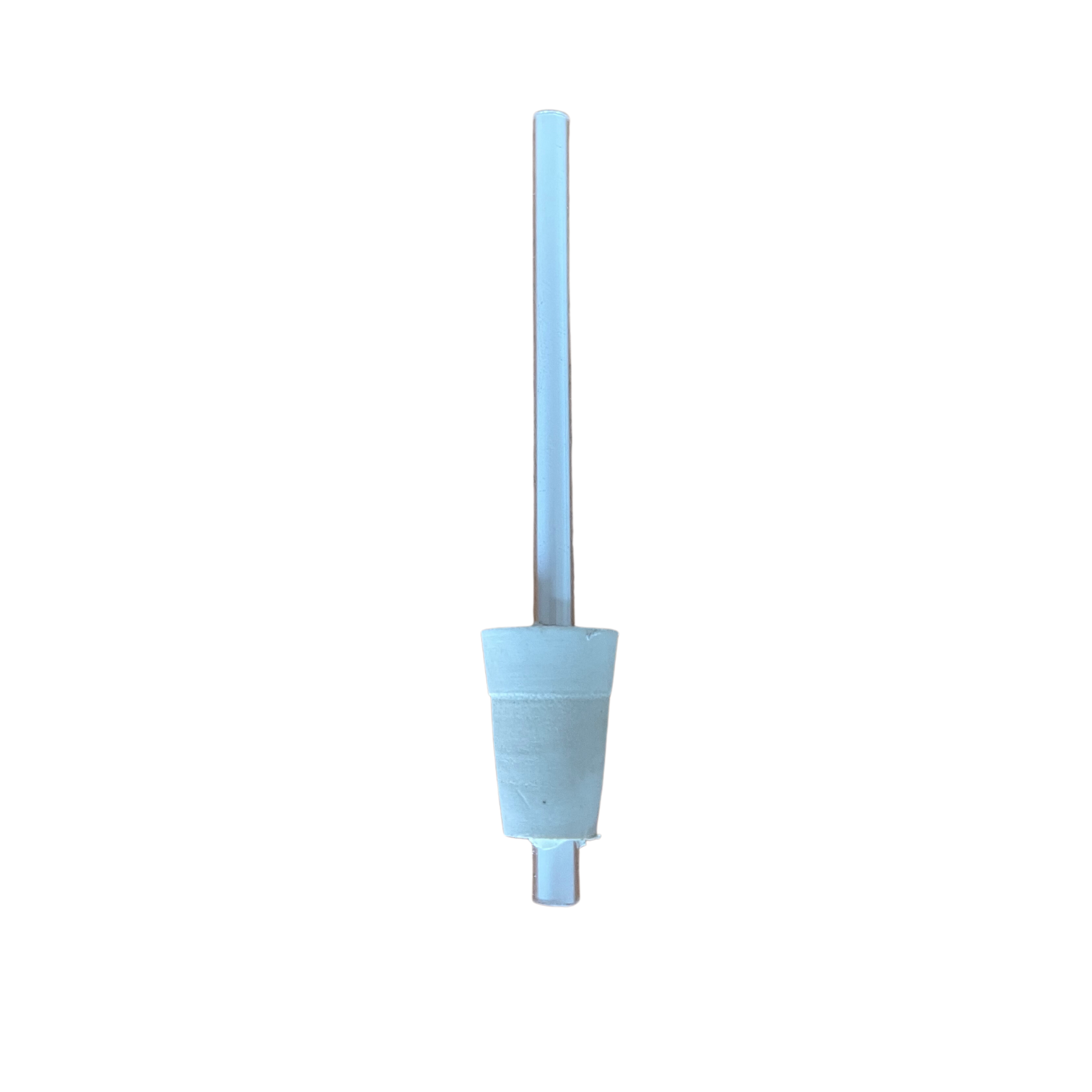 Rubber Stopper Fitted with Glass Tube