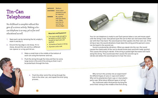Make Science Fun Book by Jacob Strickling (Ages 5 to 11)