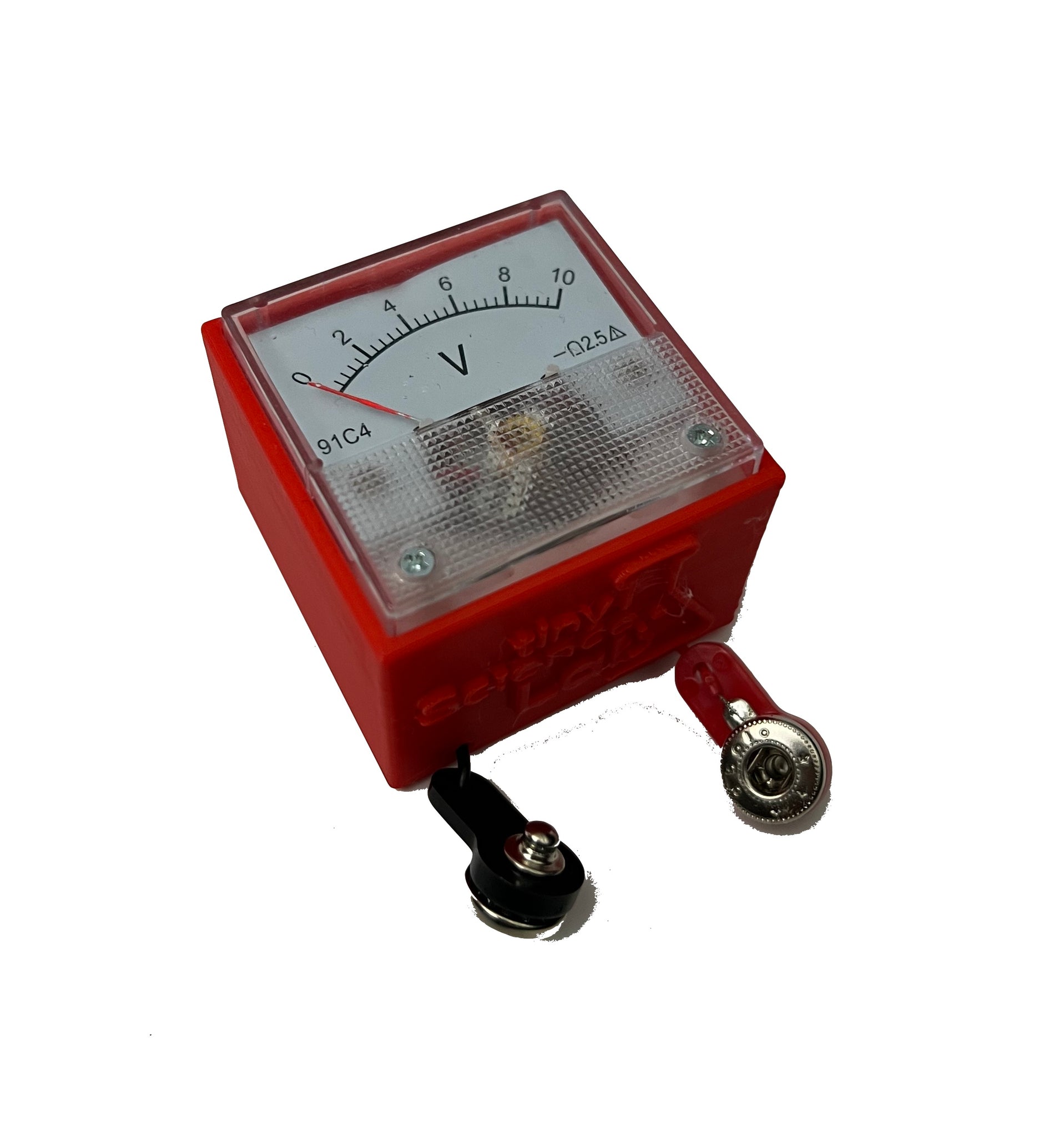 Voltmeter - Analogue Meter - 0 to 10 Volts Direct Current – Tiny Science Lab