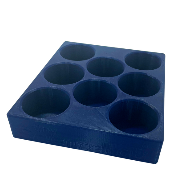 Wash Bottles with Plastic Storage Tray